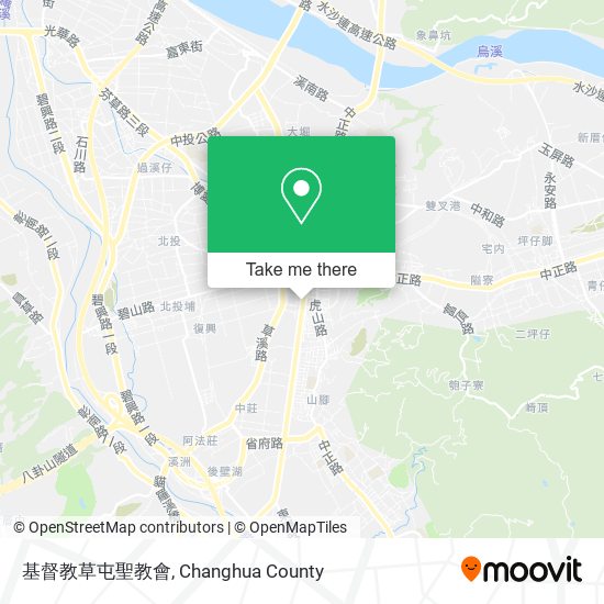 基督教草屯聖教會 map
