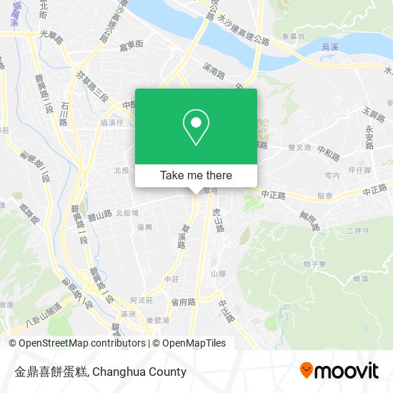 金鼎喜餅蛋糕地圖