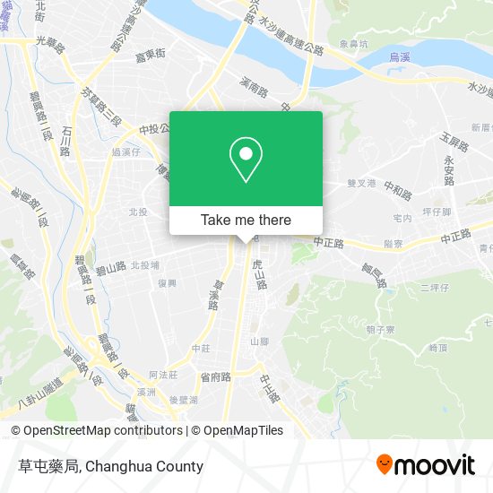 草屯藥局 map