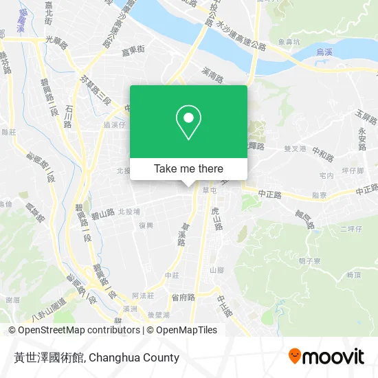 黃世澤國術館 map