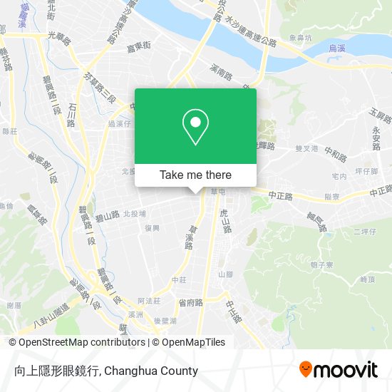 向上隱形眼鏡行 map