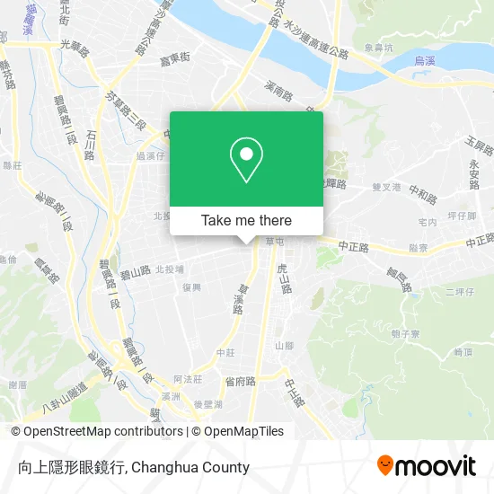 向上隱形眼鏡行 map