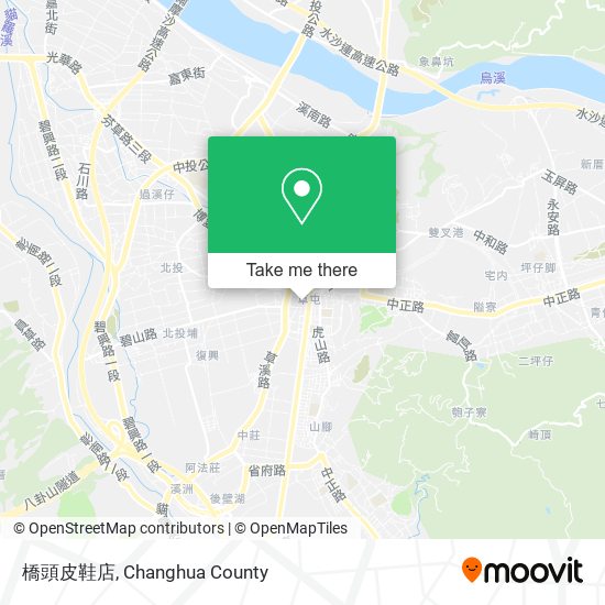 橋頭皮鞋店 map