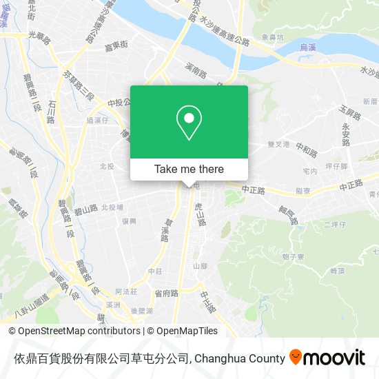 依鼎百貨股份有限公司草屯分公司 map