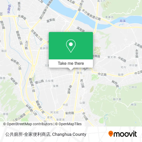 公共廁所-全家便利商店 map