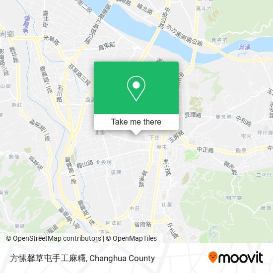 方愫馨草屯手工麻糬 map