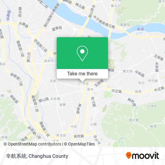 辛航系統 map