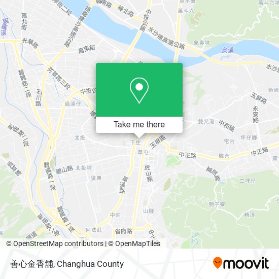 善心金香舖地圖