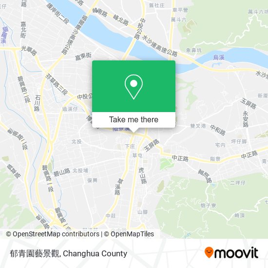 郁青園藝景觀 map