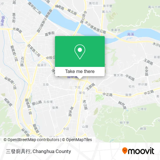 三發廚具行 map