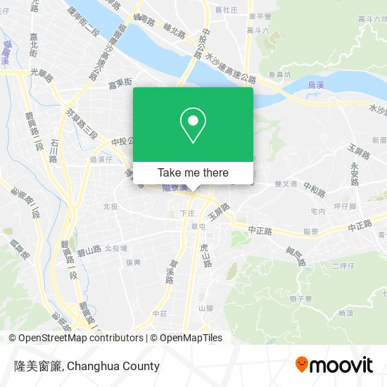 隆美窗簾 map