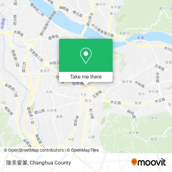 隆美窗簾 map