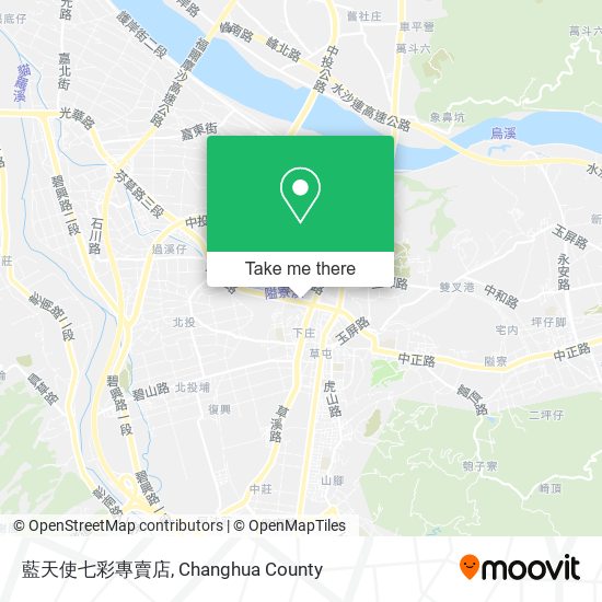 藍天使七彩專賣店 map