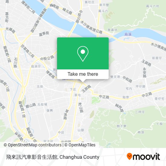 飛來訊汽車影音生活館 map