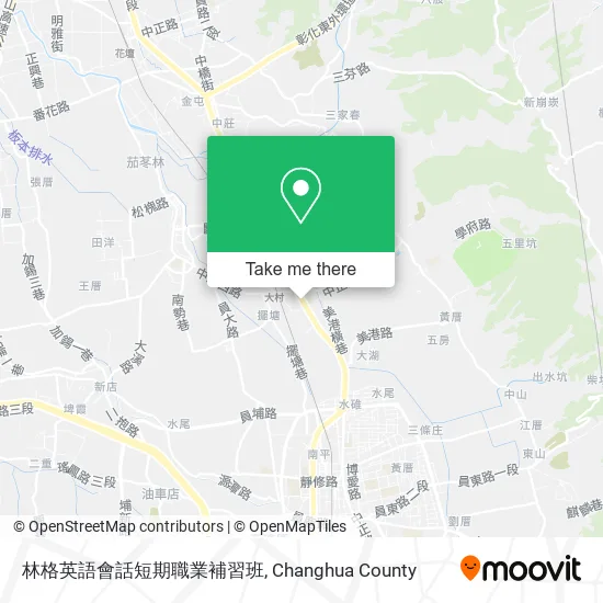 林格英語會話短期職業補習班 map