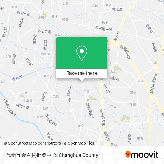 代新五金百貨批發中心 map