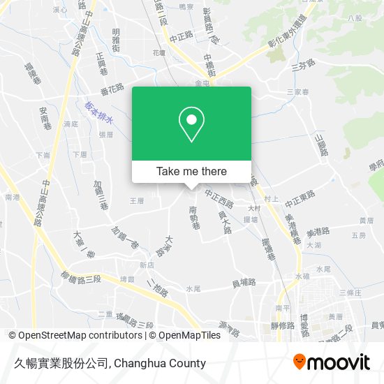 久暢實業股份公司 map