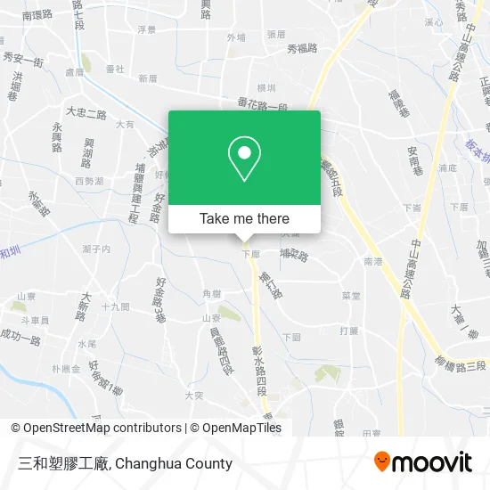 三和塑膠工廠 map