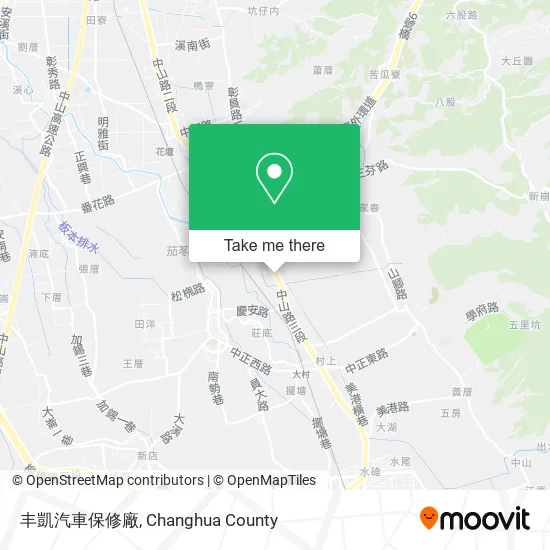 丰凱汽車保修廠 map