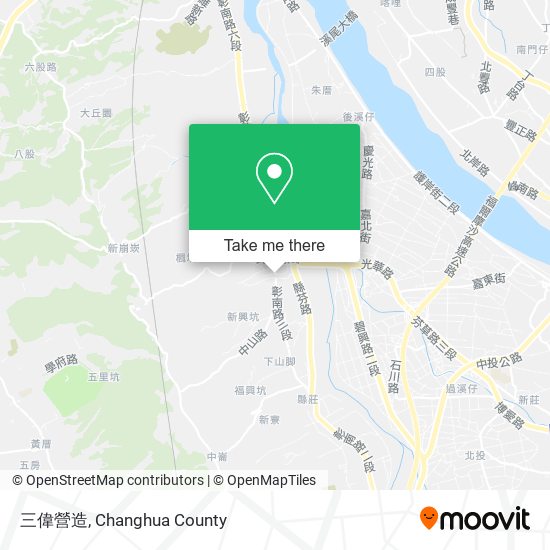 三偉營造 map