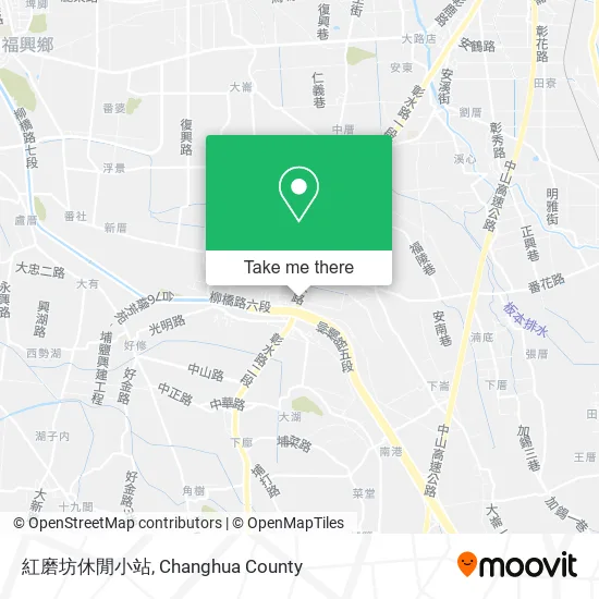 紅磨坊休閒小站 map