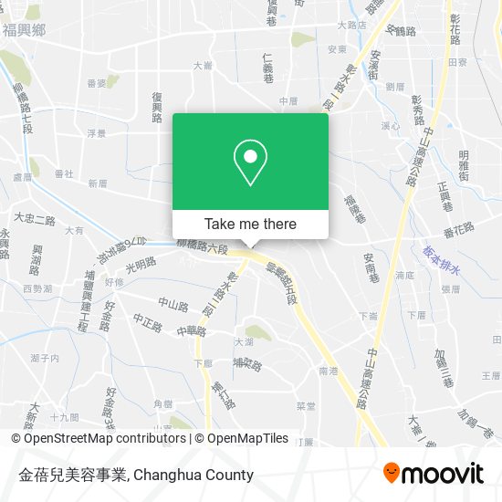 金蓓兒美容事業 map