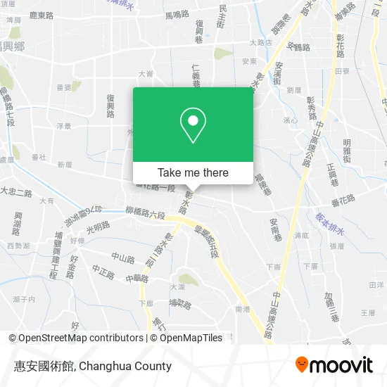 惠安國術館 map