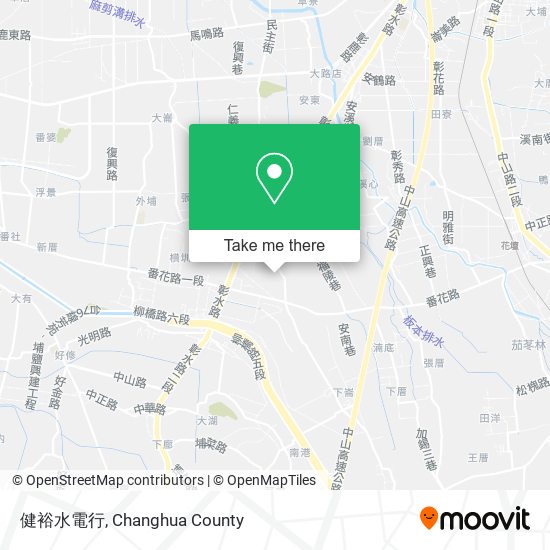 健裕水電行 map