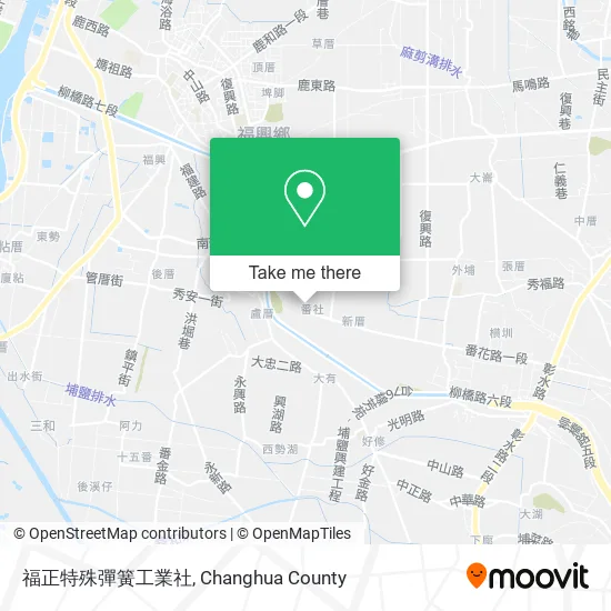 福正特殊彈簧工業社 map