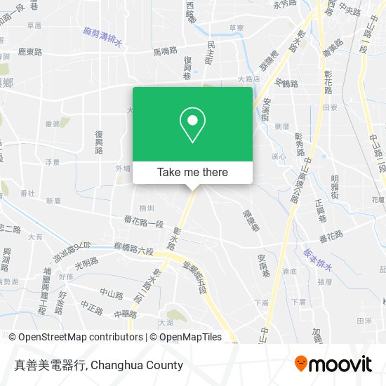 真善美電器行地圖