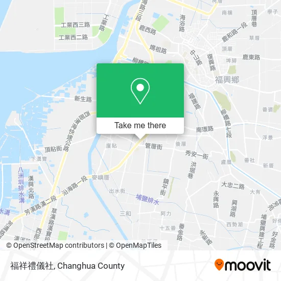 福祥禮儀社 map