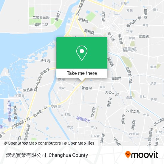 鋐遠實業有限公司 map