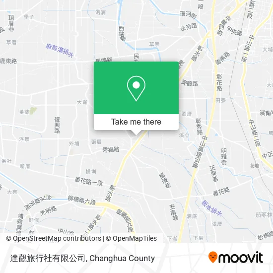 達觀旅行社有限公司 map