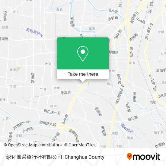 彰化風采旅行社有限公司地圖