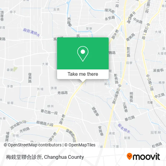 梅鏡堂聯合診所地圖