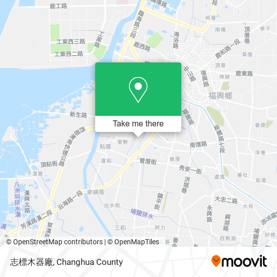 志標木器廠 map