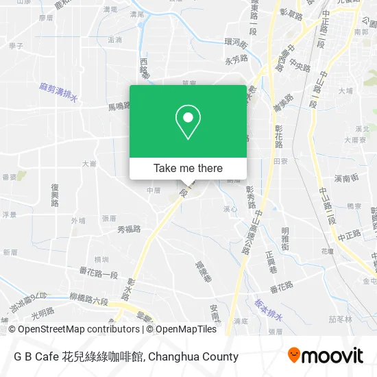 G B Cafe 花兒綠綠咖啡館 map