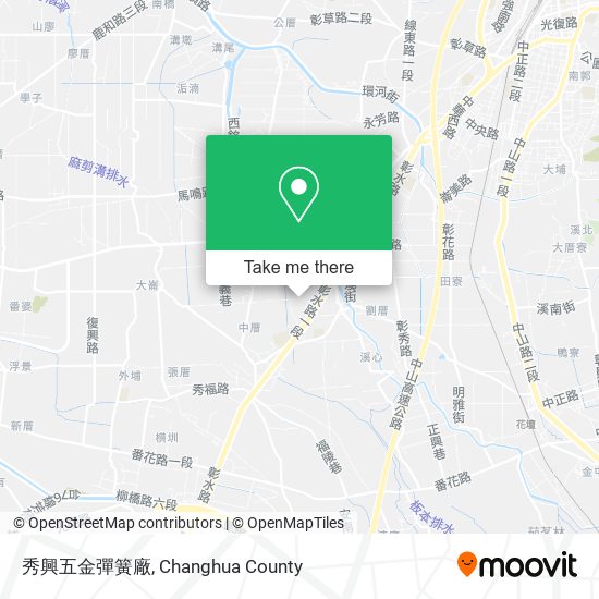 秀興五金彈簧廠 map