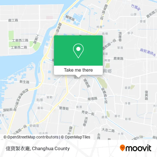 億寶製衣廠 map