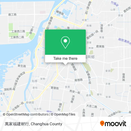 萬家福建材行 map