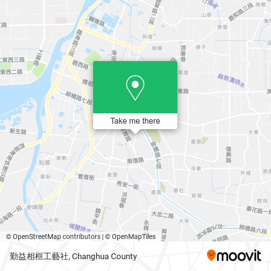勤益相框工藝社 map