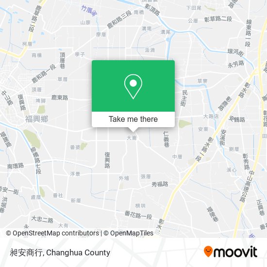 昶安商行地圖