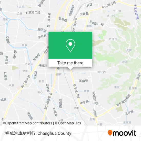 福成汽車材料行 map