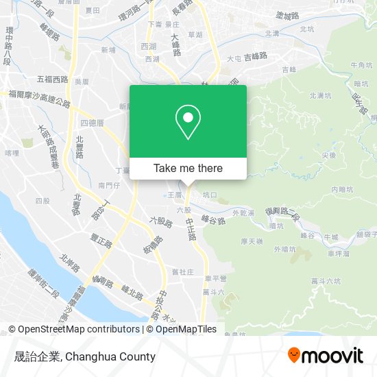 晟詒企業 map