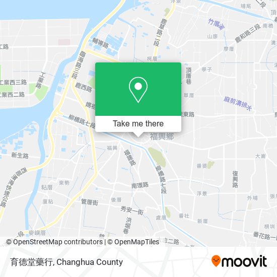 育德堂藥行 map