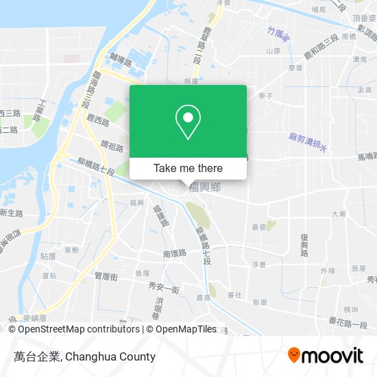 萬台企業 map