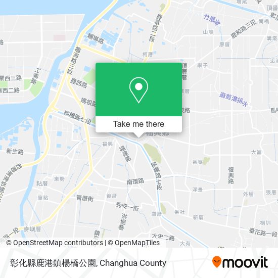 彰化縣鹿港鎮楊橋公園 map