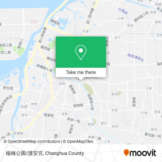 楊橋公園/護安宮地圖