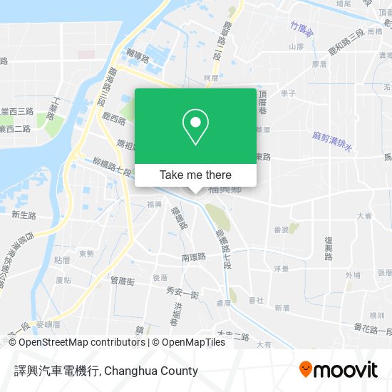 譯興汽車電機行 map