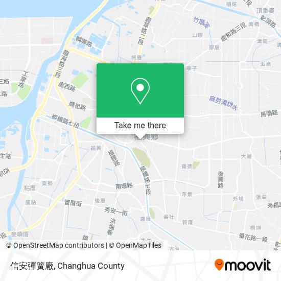 信安彈簧廠 map